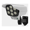 Lampă Solară cu Aspect de Cameră de Supraveghere, cu Senzor de Mișcare, 77 LED-uri, Rotire 360°