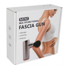 Masajer Manual cu Baterie în Formă de Pistol, cu Atașamente și Intensitate Reglabilă