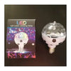 Lustră Decorativă cu Iluminare RGB, Bec de Petrecere cu LED pentru Soclu E27