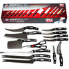 Set 13 Cuțite de Bucătărie Miracle Blade World Class, Oțel Inoxidabil Forjat, Mânere Nituite