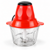Tocator electric carne si legume, 4 lame inox, 2 viteze, capacitate 2 litri, bol sticla