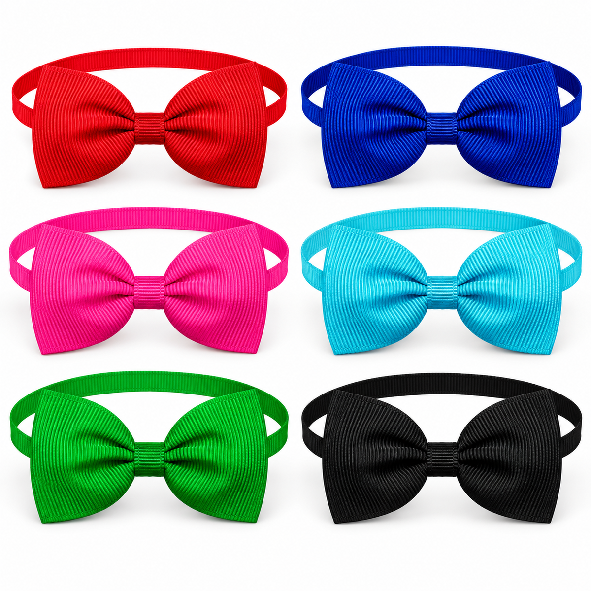 Set 30 Papioane Reglabile pentru Câini și Pisici, Multicolore