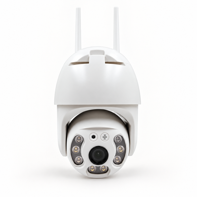 Cameră de Supraveghere Wi-Fi pentru Interior și Exterior, Full HD 1080p, Rezistentă la Apă