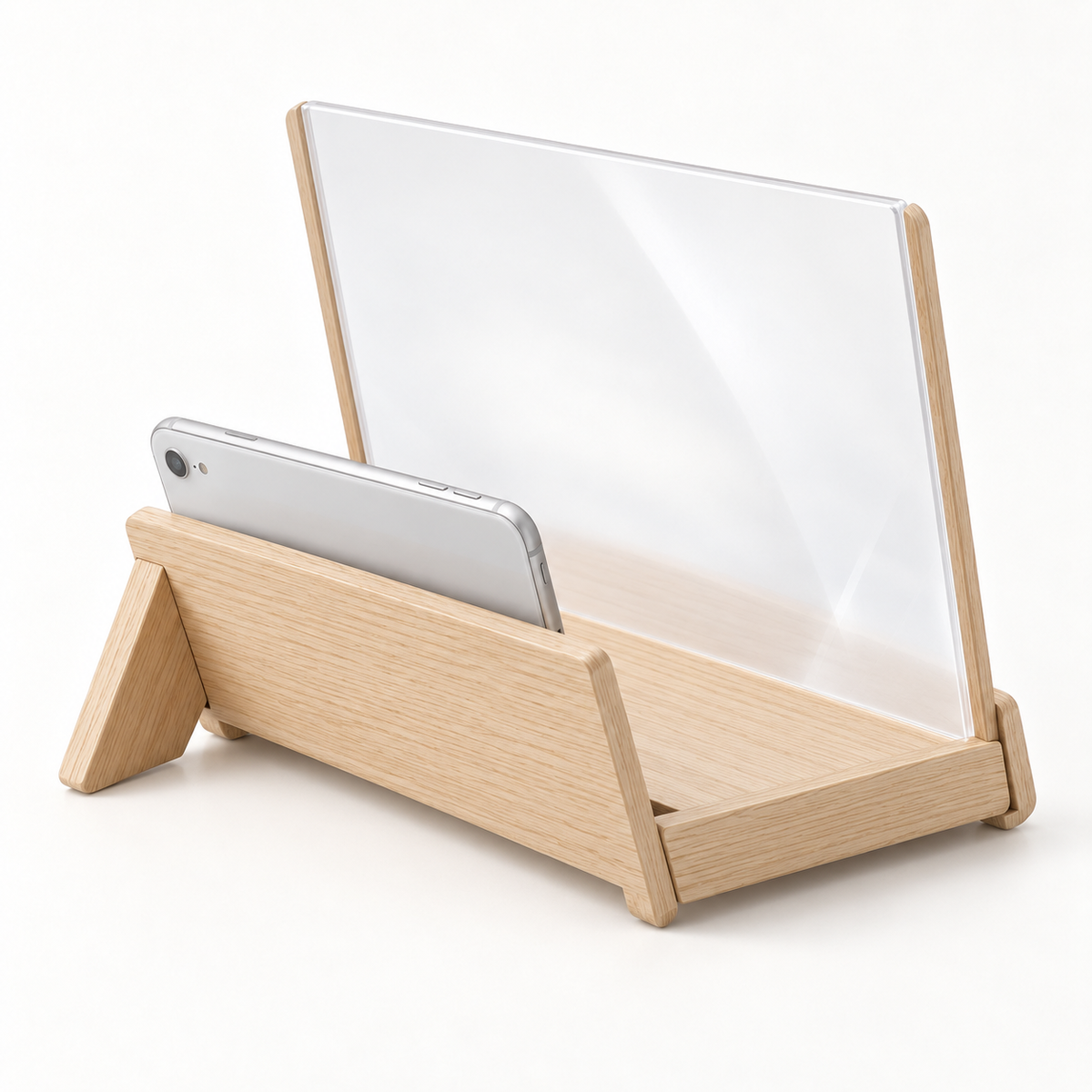 Suport Telefon cu Amplificator de Imagine 3D, 12 Inch