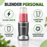 Magic Nutribullet 600W, Blender Compact pentru Smoothie, Capacitate 700 ml
