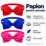 Set 30 Papioane Reglabile pentru Câini și Pisici, Multicolore