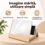 Suport Telefon cu Amplificator de Imagine 3D, 12 Inch