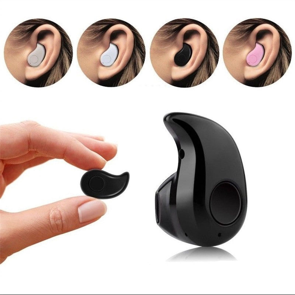 Mini Cască Bluetooth în Formă de Picătură, pentru 