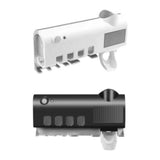 Suport Periuțe cu Sterilizator UV și Dozator de Pastă de Dinți, pentru 5 Periuțe