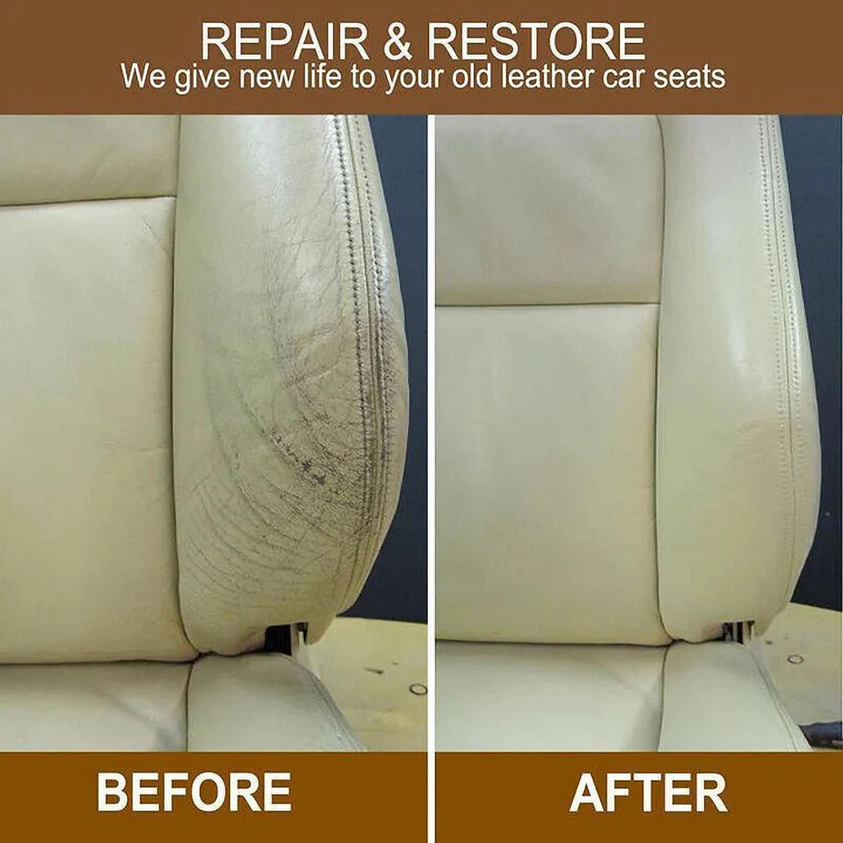 Set 5 Culori de Cremă pentru Repararea Pielii Auto