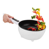 Tigaie Electrică Inteligentă Multifuncțională de 4 L, 26 cm, 1350W, cu Programare și Înveliș Ceramic