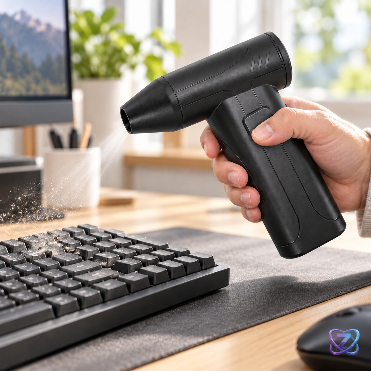 HUS 766-3 — utilizare la birou cu watermark Zengo