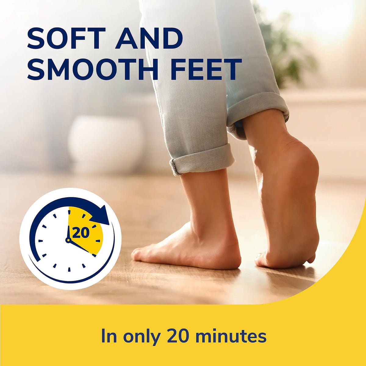 Șosete-Mască pentru Hidratarea Intensă a Picioarelor Scholl Footmask Triple Oil, 1 Pereche