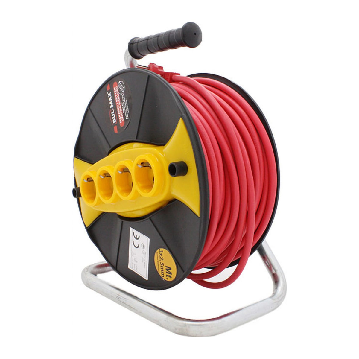 Prelungitor Rola 45M 3X2,5mm, 4 Iesiri