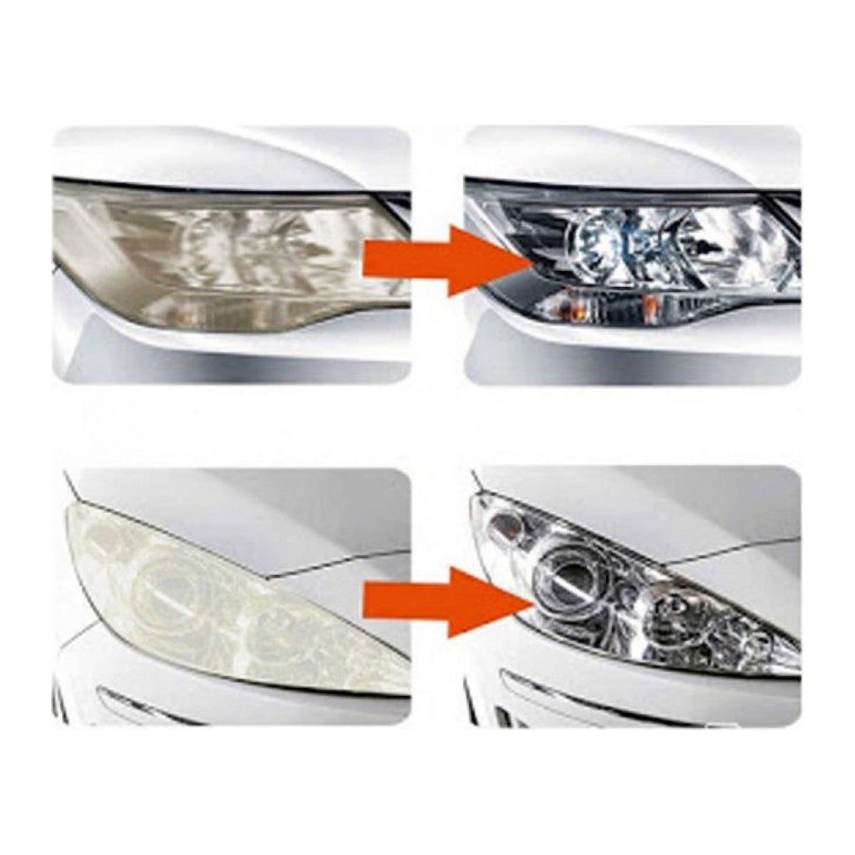 Kit Restaurare Faruri Polish Headlight, cu Accesorii pentru 2 Faruri