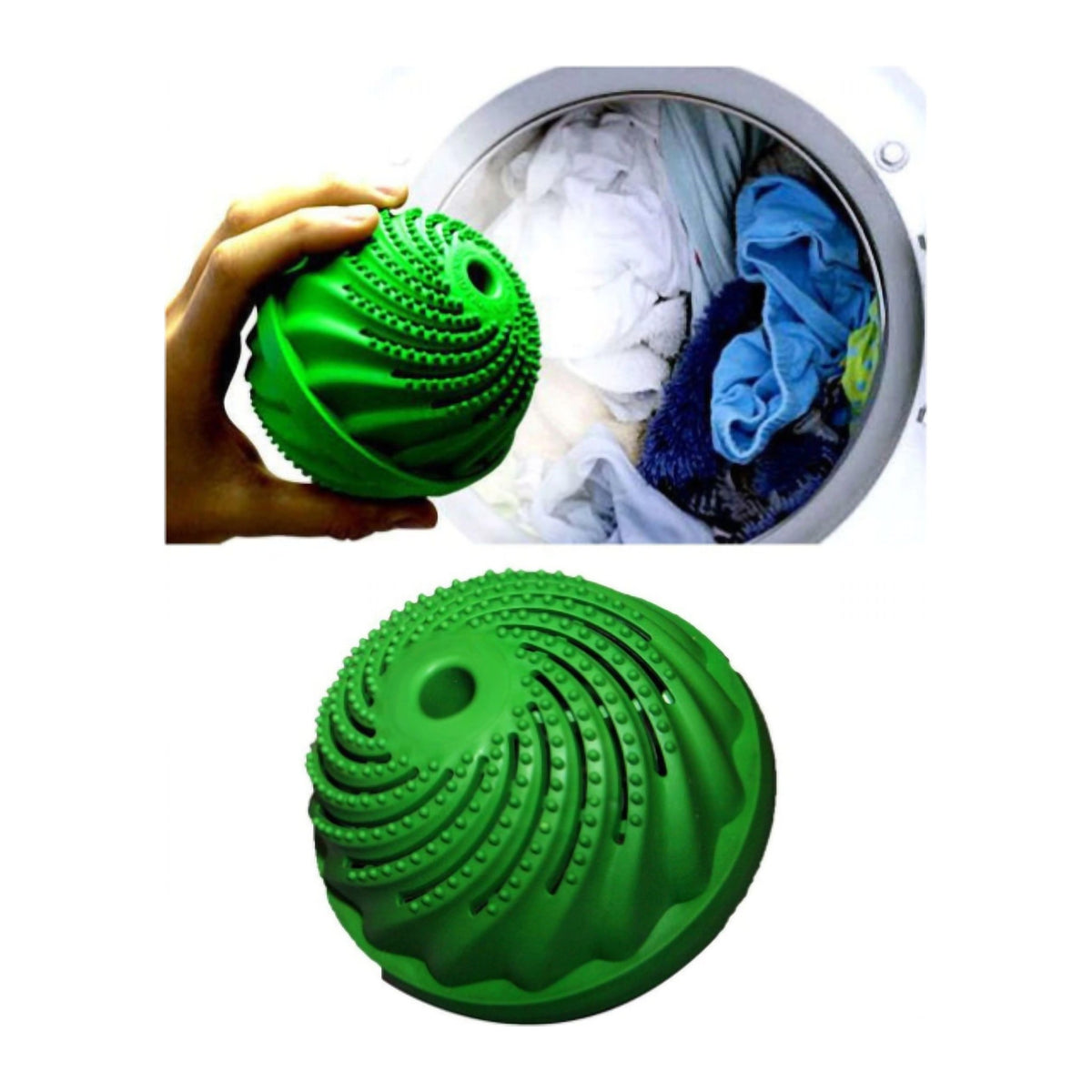 Bilă Ecologică pentru Spălat Rufe fără Detergent, Eco Bilă cu Ceramică
