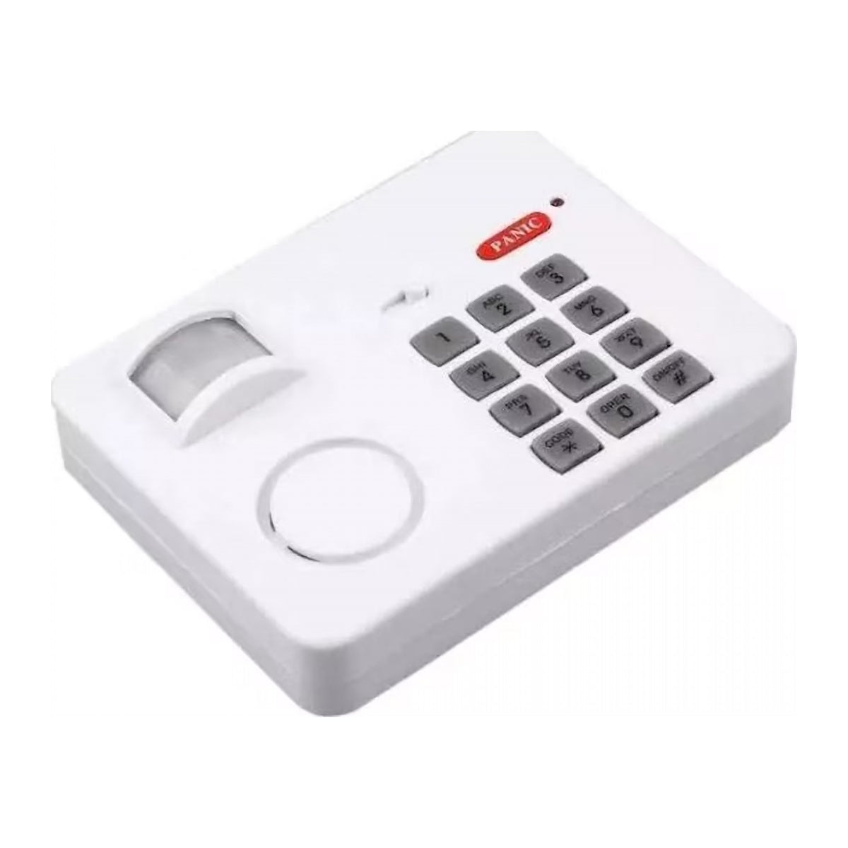 Alarmă Wireless cu Senzor de Mișcare PIR, Buton de Panică și Parolă, pe Baterii