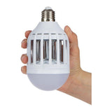 Bec LED Anti-Insecte cu Lampă UV Anti-Țânțari, 600 lm, Soclu E27, pentru Interior și Exterior