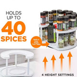 Organizator Rotativ pentru Recipiente cu Condimente Spice Spinner
