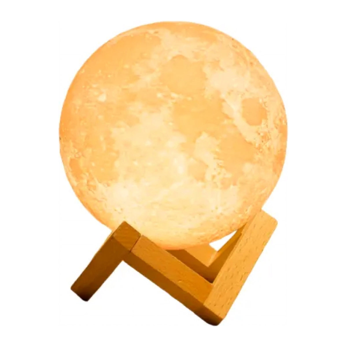 Lampă de Veghe Lună 3D Moon Light, Schimbare de Culoare la Atingere