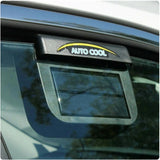 Ventilator Solar pentru Mașină Auto Cool, cu Panou Solar, Montaj pe Geam