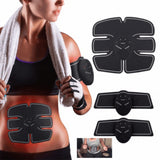 Aparat Portabil cu Electrostimulare EMS pentru Abdomen, 6 Moduri, cu Telecomandă