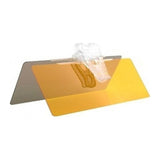 Parasolar Auto Visor HD, cu 2 Plăci Acrilice, Fumurie pentru Zi și Galbenă pentru Noapte