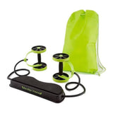 Aparat de Fitness cu Corzi Elastice pentru Abdomen, Fese, Picioare și Brațe
