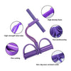 Bandă Elastică de Rezistență pentru Fitness și Antrenament Abdominal, pentru Tot Corpul