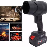 Suflantă de Aer fără Perii Turbo Fan, cu Acumulator, pentru Mașină și Praf