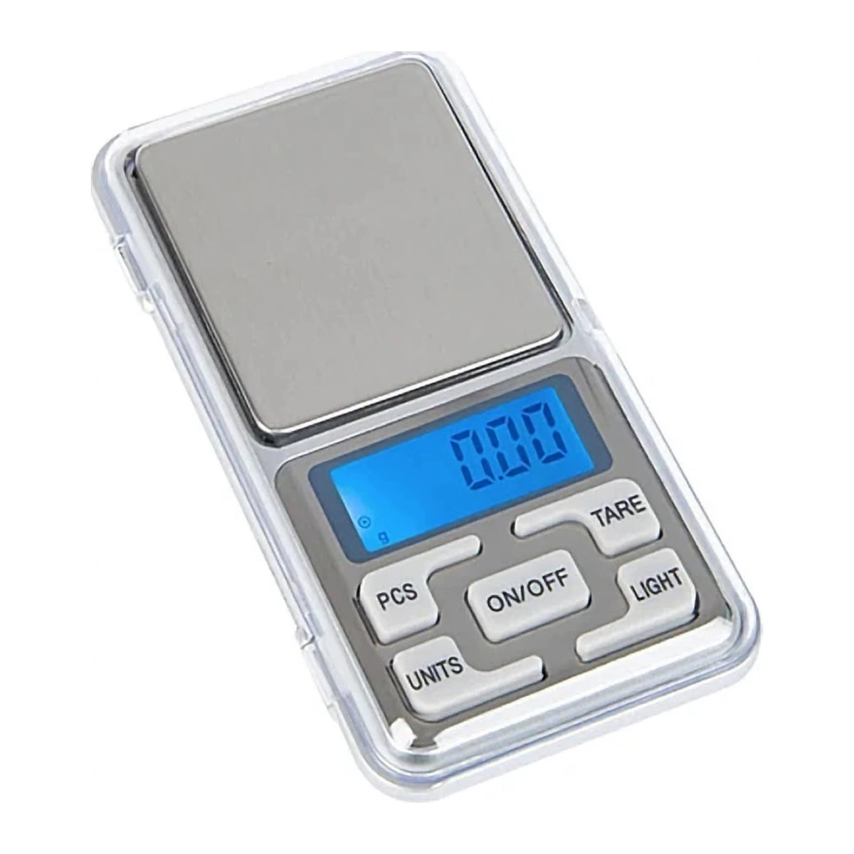 Cântar Digital pentru Bijuterii, Portabil, cu Precizie 0,1 g, până la 500 g, cu Ecran LCD