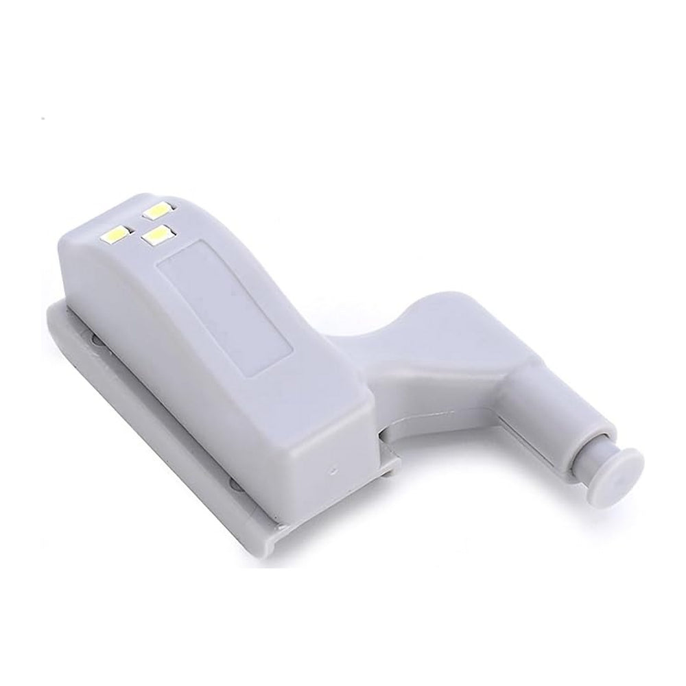 Lumină LED pentru Balamalele Dulapului, 3 LED-uri SMD, Lumină Albă sau Caldă, pe Baterie 23A 12V