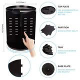 Organizator Cosmetice Rotativ 360°, Încăpător