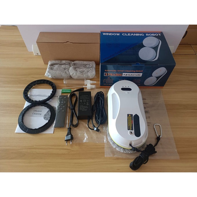 Robot de Curățat Geamuri S2 W15S, 90W, cu Telecomandă, cu sau fără Pulverizator