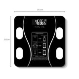Cântar Corporal Inteligent Bluetooth, Sticlă Securizată, 180 kg, 10 Valori Corporale