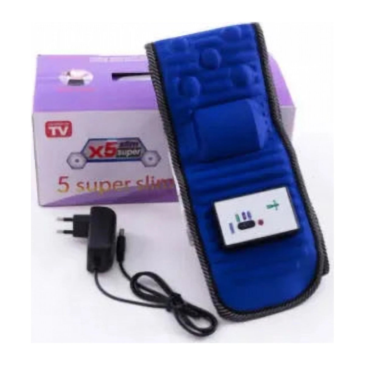 Centură cu Vibrații pentru Masaj și Tonifiere X5 Super Slim, cu Compresie Dublă
