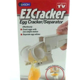 Spărgător și Separator de Ouă EZ Cracker, pentru Albuș și Gălbenuș, cu Decojitor pentru Ouă Fierte