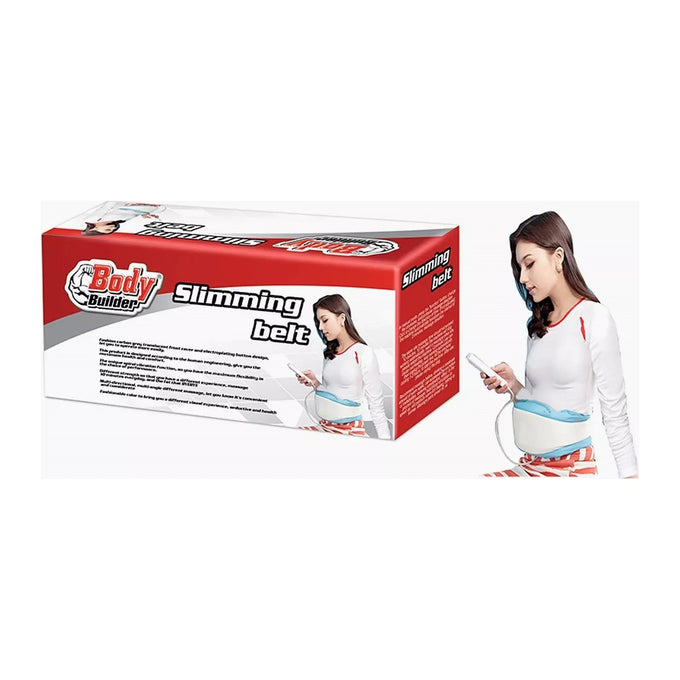 Centură de Masaj cu Efect de Saună, Unisex, din Nailon, Albastră, pentru Sală
