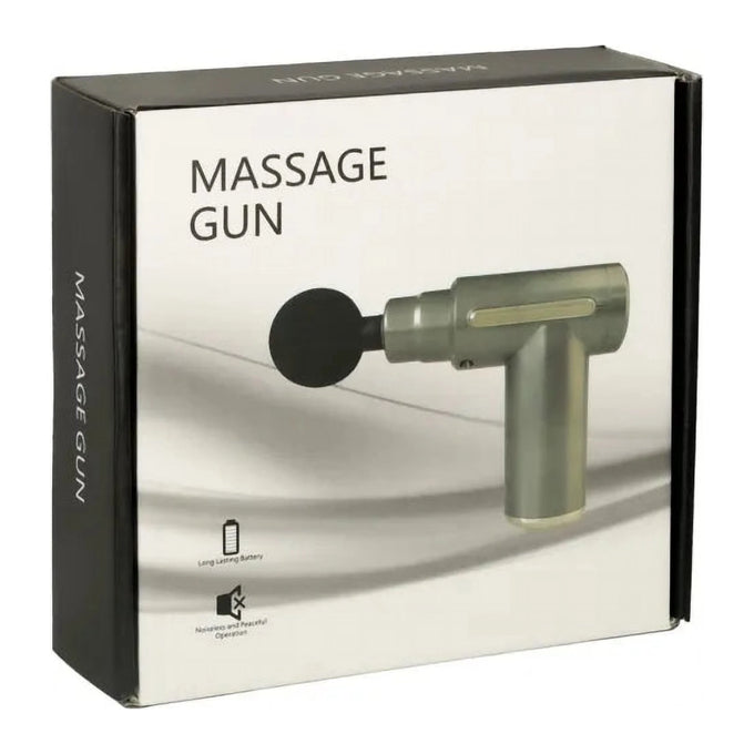 Aparat de Masaj tip Pistol, Reîncărcabil, cu 6 Viteze, Silențios și Compact