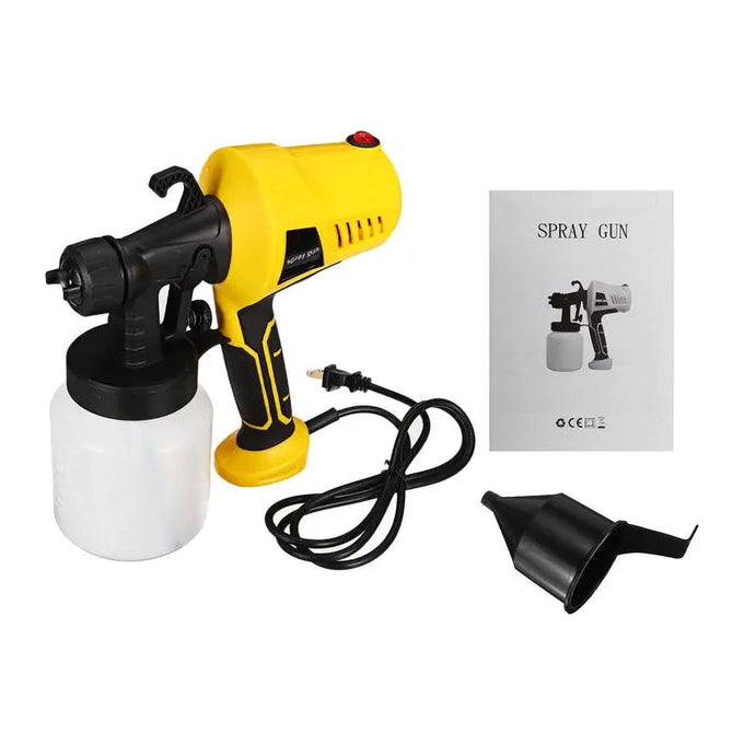 Pulverizator Electric de Vopsea Airless Portabil, 500W, 650 ml/min, 32.000 RPM, Fără Compresor