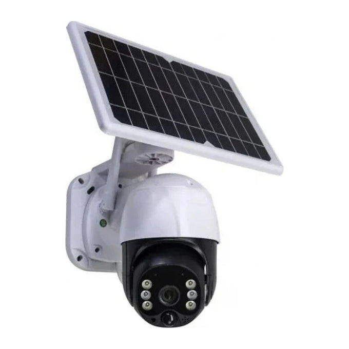 Cameră de Supraveghere cu Panou Solar, SIM 4G, 1080p, Rotativă 355°, cu Senzor de Mișcare
