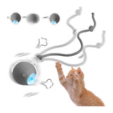 Jucărie Interactivă Smart pentru Pisici, cu Încărcare USB-C și Schimbare Automată a Direcției