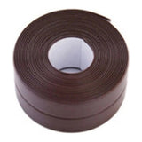 Bandă Adezivă din PVC pentru Colțurile Chiuvetei și Băii, 3,2 m x 2,3 cm, Impermeabilă