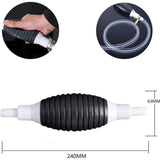 Pompa Manuala de Transfer Lichide, Transparent, PVC, Cauciuc, 2M