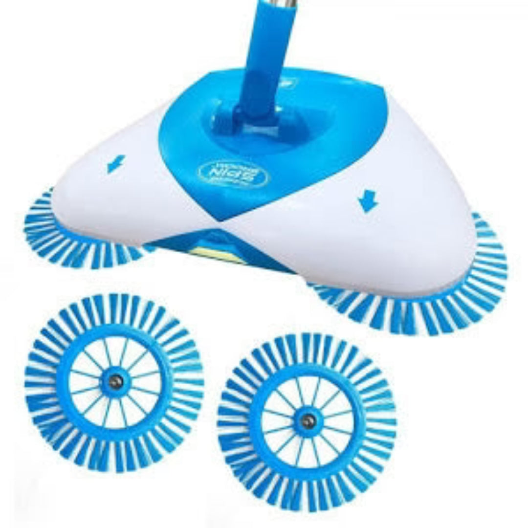 Mătură Rotativă Hurricane Spin Broom, 360°, fără Baterii și fără Cablu