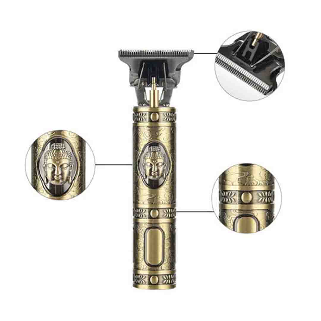 Aparat de Tuns Profesional Trimmer cu 4 Capete, USB, pentru Păr și Barbă