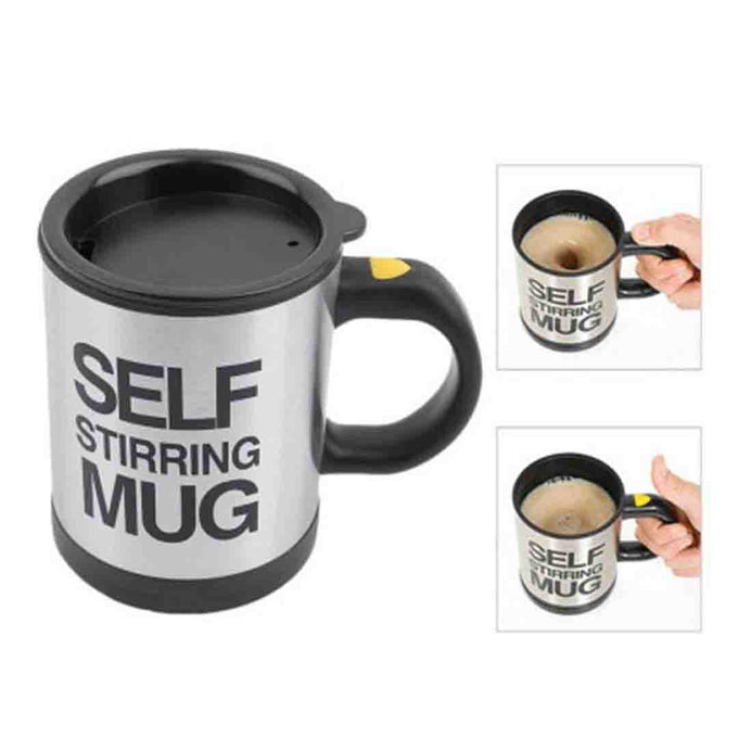 Cană Inteligentă cu Amestecare Automată, 350 ml, Self Stirring Mug