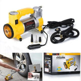 Compresor Auto Profesional Cyclone 12V, 35 l/min, cu Manometru și Lanternă