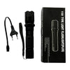 Lanternă cu Electroșoc 1101, cu Încărcare USB, 180 lm, din Aluminiu, Neagră