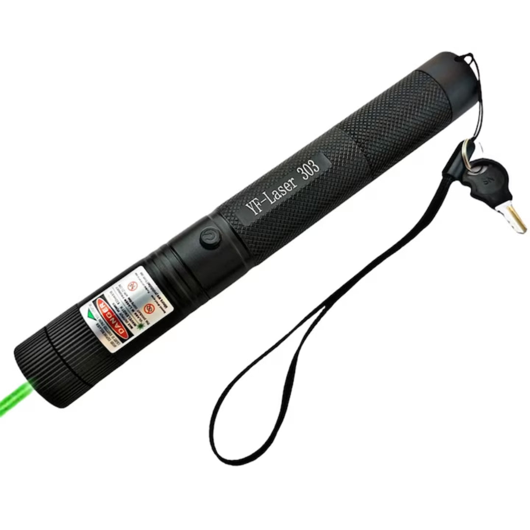 Laser Pointer cu LED Verde 532 nm, Acumulator 4500 mAh, cu Cutie